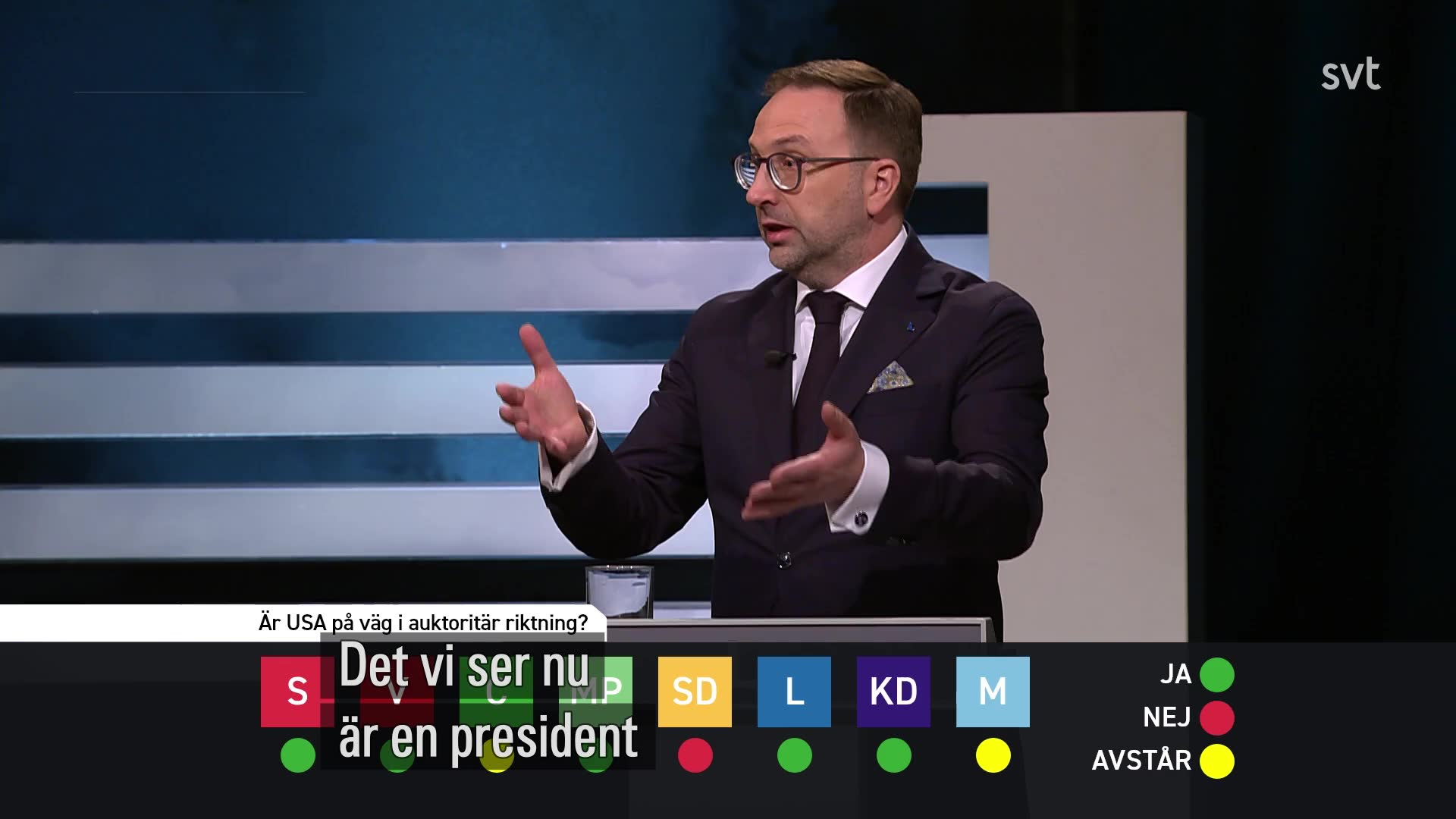 Malm (L): ”Trump örfilar allierade istället för att bygga broar”